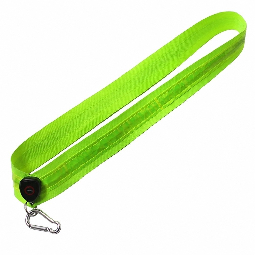 Running Visibility Gear - USB Rechargeable Reflective Running Belt High