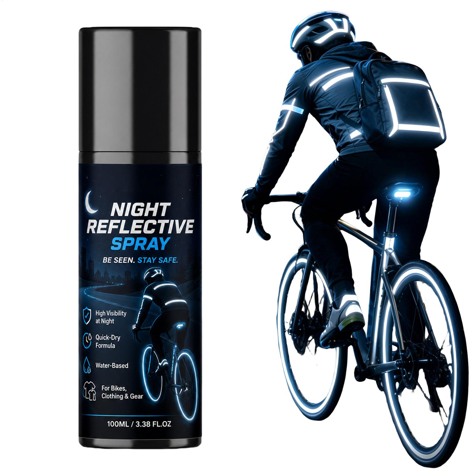 100ml Night Reflective Spray,  - Running Visibility Gear recension och pris