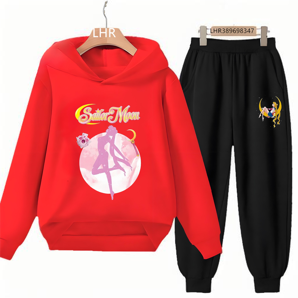 Autumn Hoodie Sailor Moon Prin - Running Gear Kids recension och pris