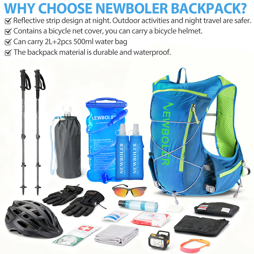 NEWBOLER Running Hydrating Ves - Hydration Vest recension och pris
