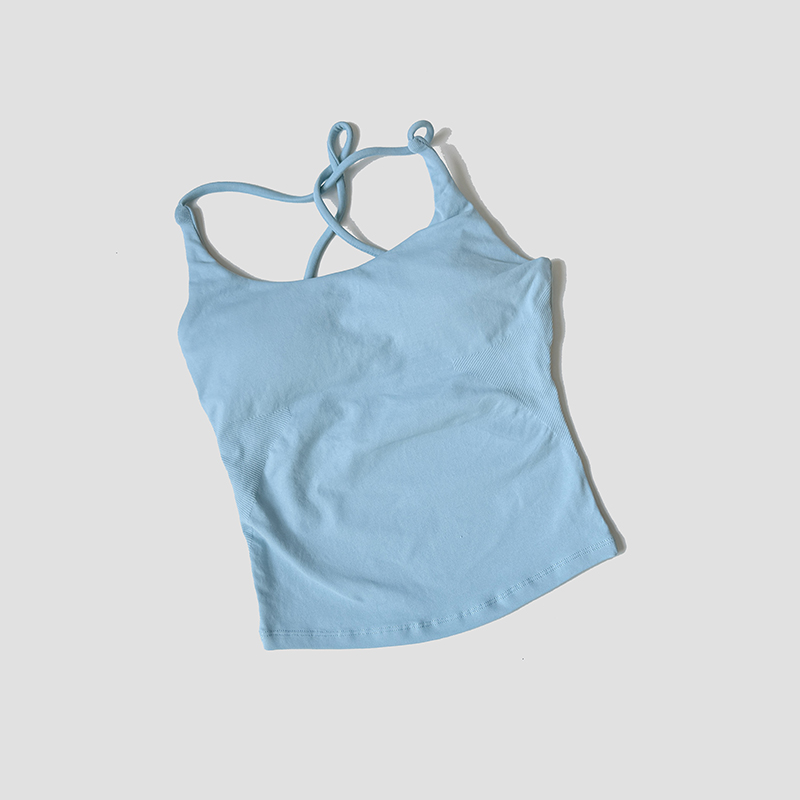 Women Yoga Vest Cross Straps O - Running Belt recension och pris