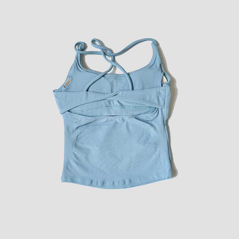 Women Yoga Vest Cross Straps O - Running Belt recension och pris