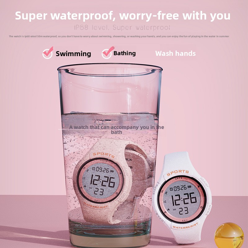 2026 New Silicone Waterproof L - Running Watch recension och pris
