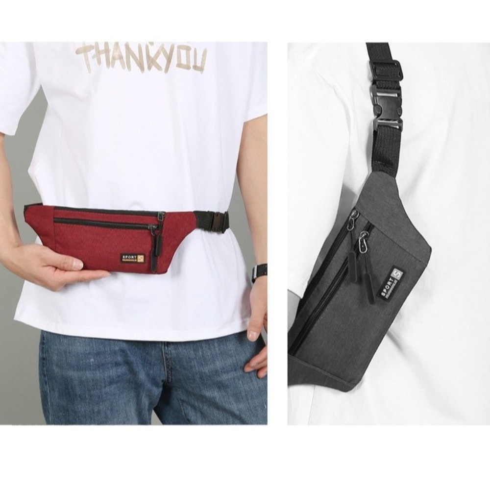 New Oxford Cloth Men Waist Pac - Running Belt recension och pris