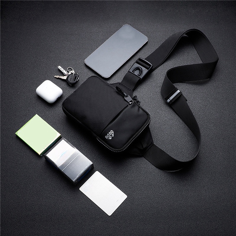Casual Men Shoulder Chest Bag  - Running Belt recension och pris