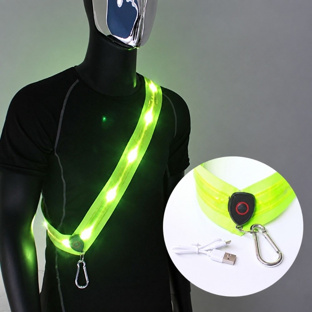 USB Rechargeable Reflective Ru - Running Visibility Gear recension och pris
