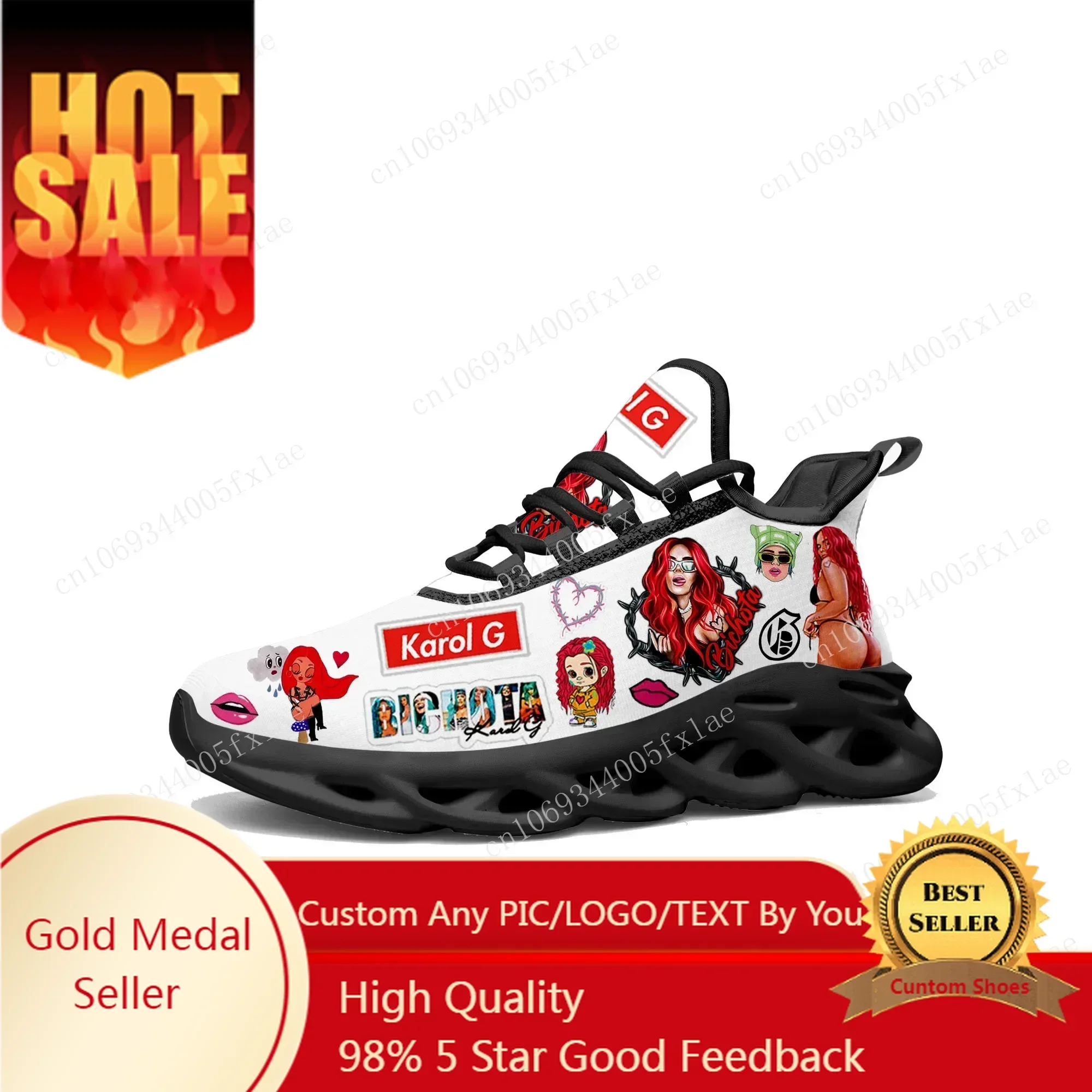 Karol G Bichota Flats Sneakers - Running Shoes Women recension och pris