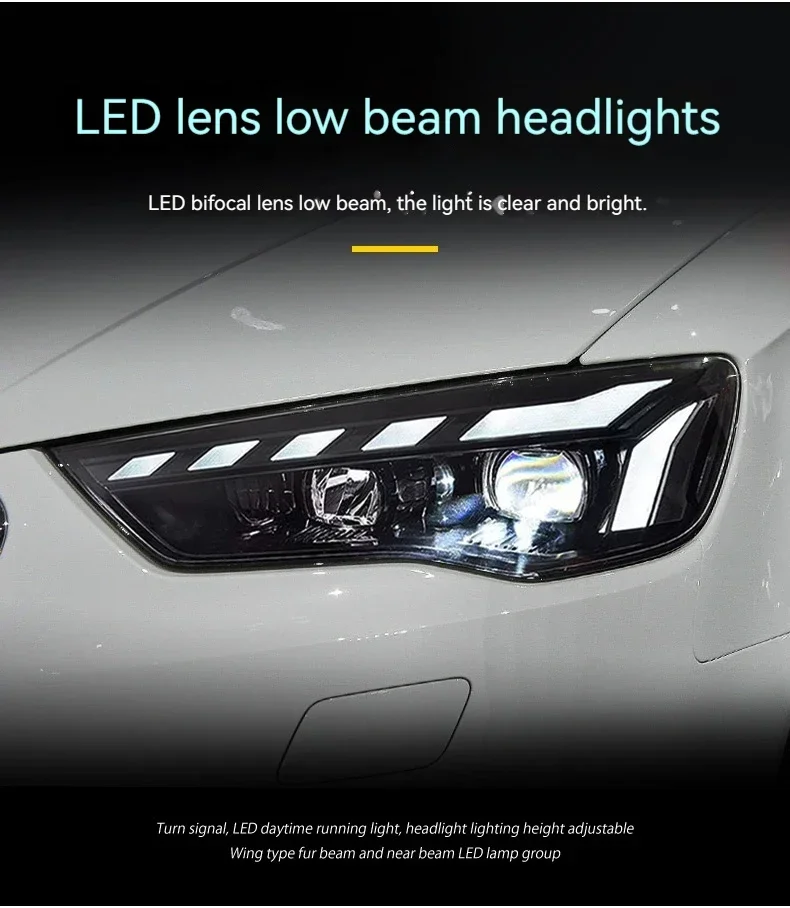 FT Car Lights for Audi A3 Head - Running Headlamp recension och pris