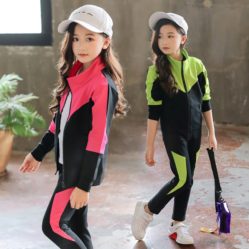 Spring Autumn Kids Clothes Gir - Running Gear Kids recension och pris