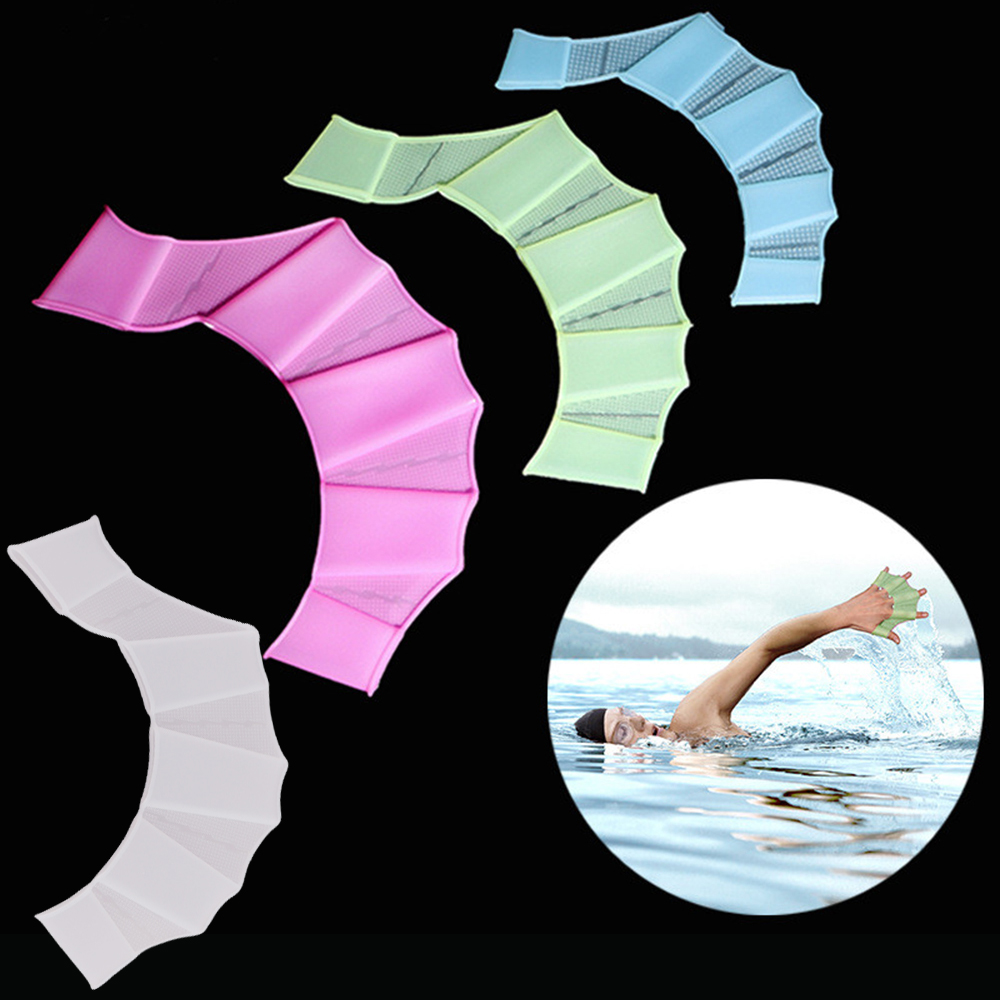 Silicone Swim Fins Hand Paddle - Running Gear Kids recension och pris