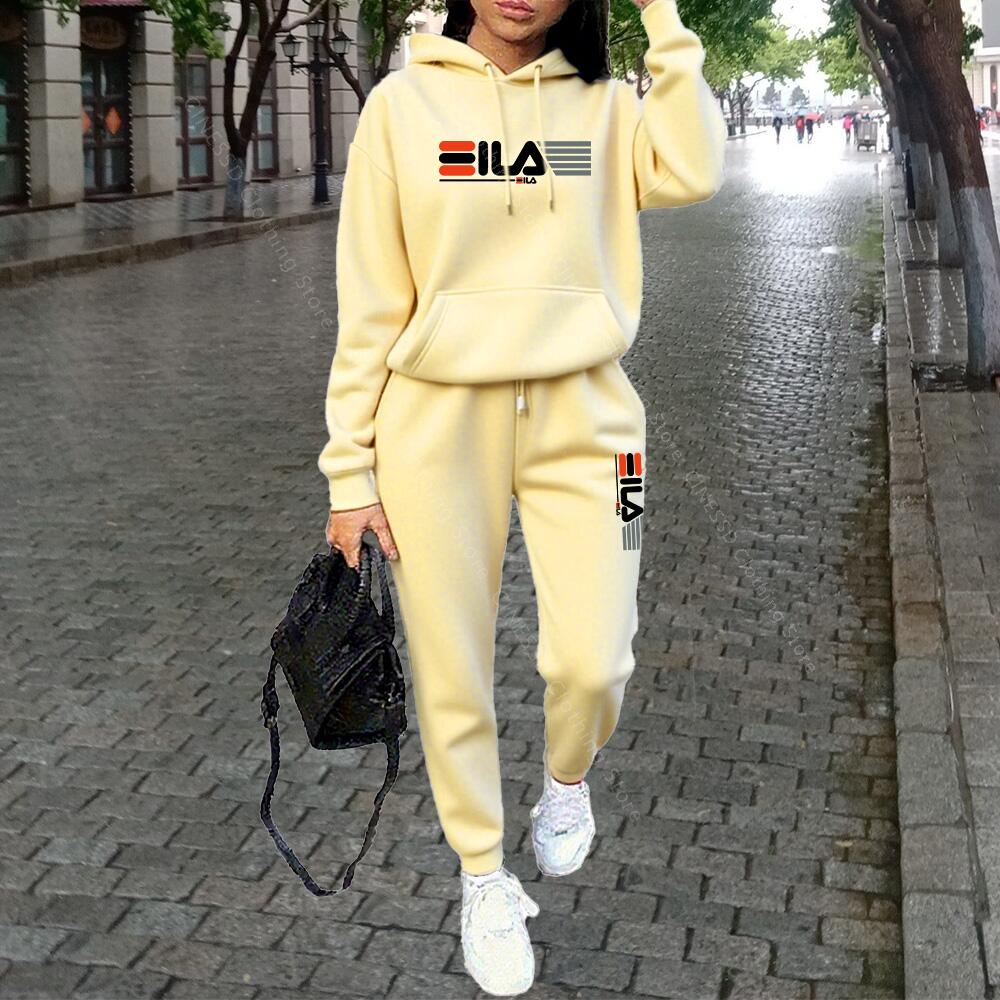 Women 2Pcs Urban Tracksuit Hig - Joggers Pants recension och pris
